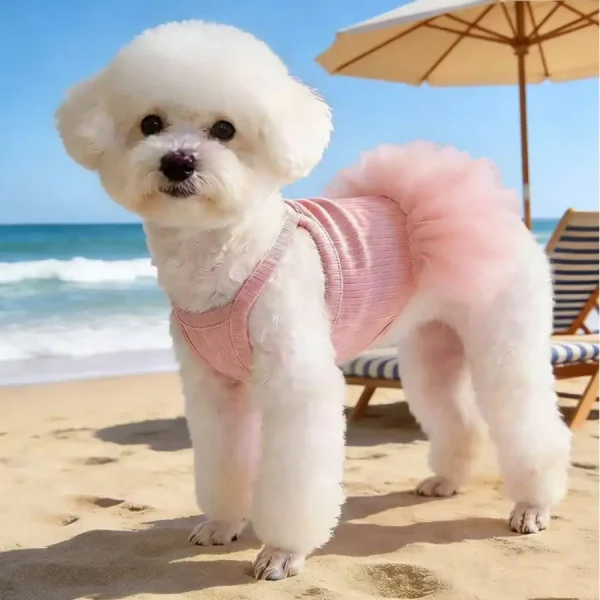 Elegant Ballet Tulle Dress For Cats/Dogs
