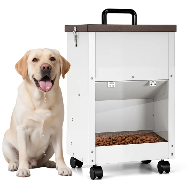 30LBS Large Capacity Automatic Pet Feeding Dispenser